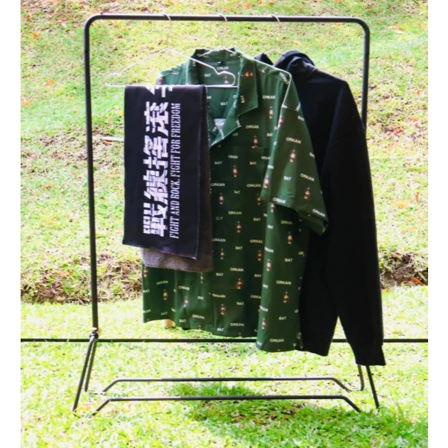 日月鉄工所 寂然衣掛架 M/L號【綠色工場】衣架 吊掛架 掛物架 掛架 台灣製 附收納袋