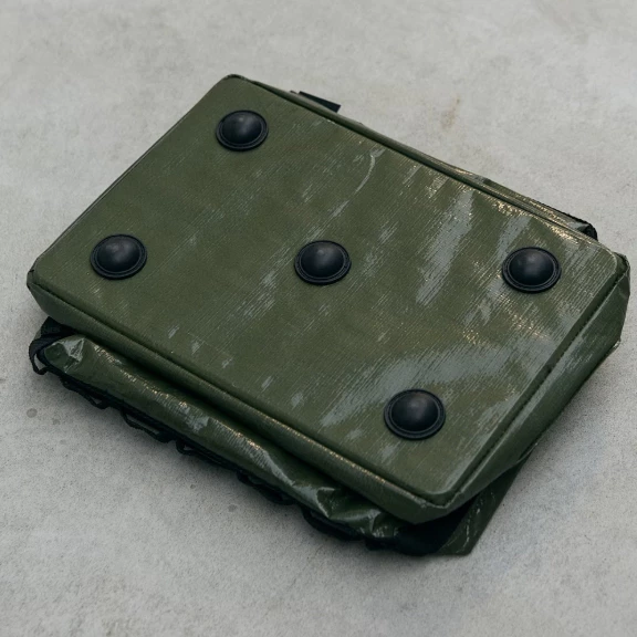 WHATNOT｜摺疊收納提籃-橄欖綠【綠色工場】ONE TOUCH BUCKET CLEAR 手提袋 置物袋 裝備袋