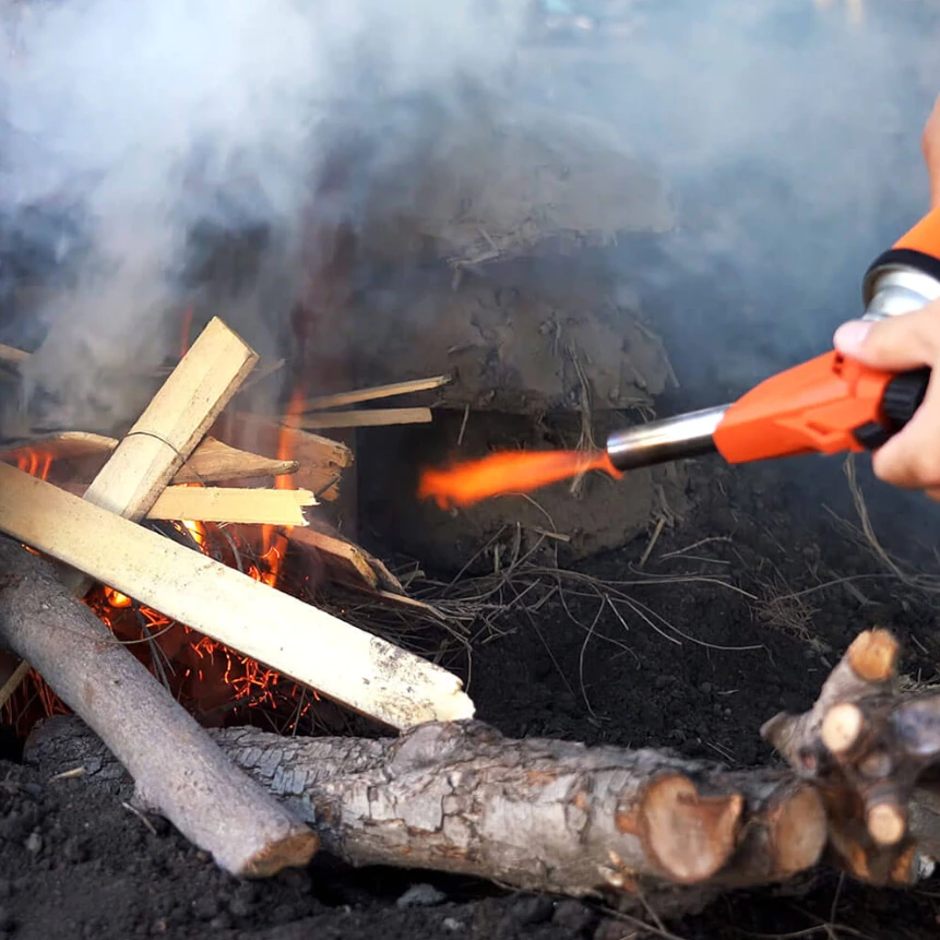 O-Grill 萬能炙燒瓦斯噴槍【綠色工場】GT-660A 打火機 火雞 賴打 防水電子點火 卡式瓦斯罐專用 1300度