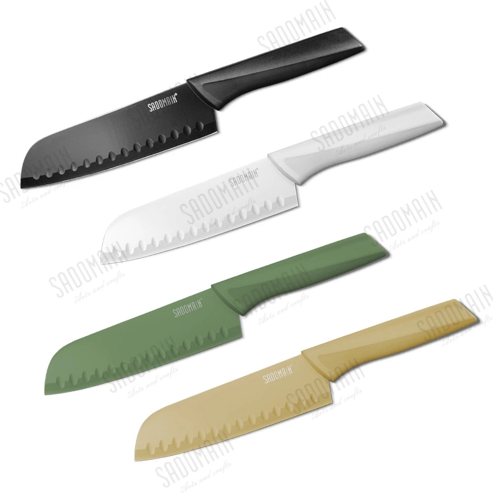 Sadomain 仙德曼 炫曜料理刀 29.5cm【綠色工場】料理菜刀 刀具組 水果刀 附刀鞘 高碳鋼