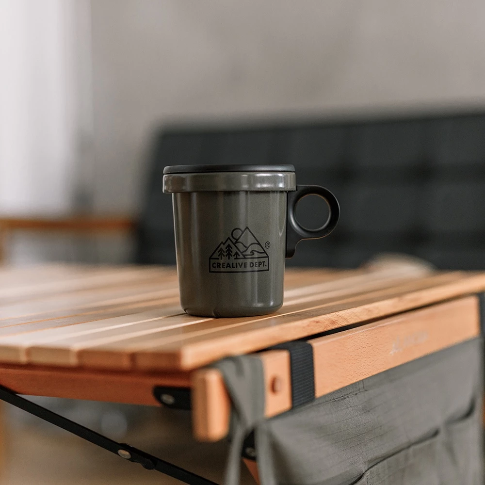 【綠色工場】Filter017 x ovject Enamel Hook Mug 聯名搪瓷琺瑯杯 軍風 水杯 馬克杯