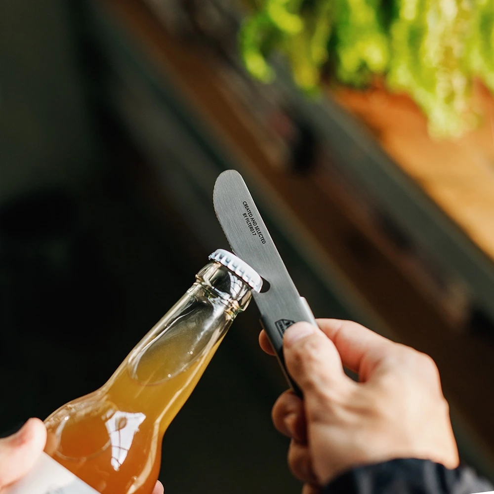 【綠色工場】Filter017 日本製不鏽鋼三合一餐具組 湯匙 叉子 刀子 刀叉組 304不銹鋼 登山餐具 野營餐具