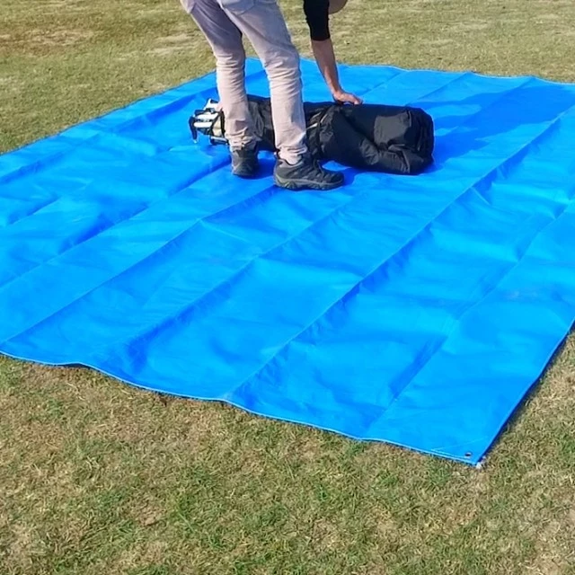 【綠色工場】威力屋 帳篷通用防磨地布(特厚PE輕量防磨防水地布) 規格300X360