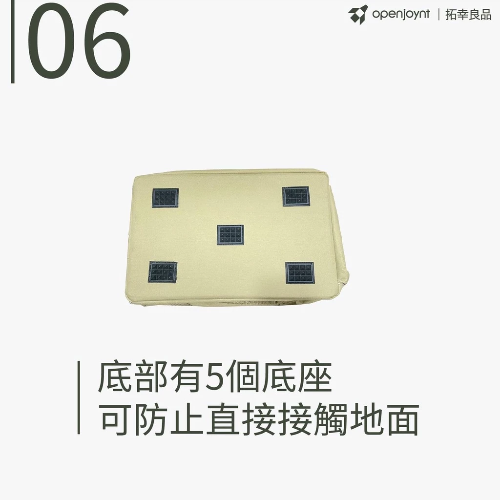 拓幸良品 openjoynt 摺疊帆布工具袋【綠色工場】 收納袋 置物袋 帆布袋 隨身袋 收納箱 置物箱 露營 野餐