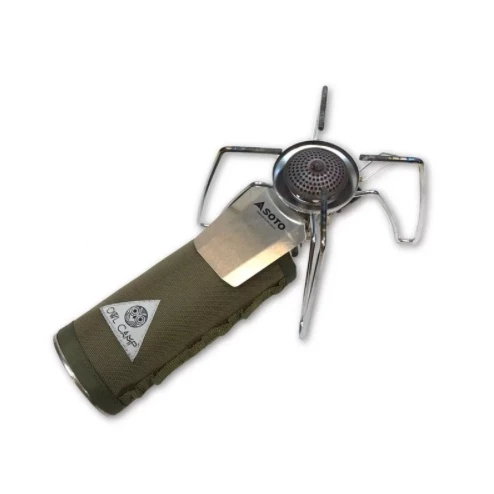 【綠色工場】OWL CAMP 戰術軍綠色 卡式瓦斯罐套(PTC-008)