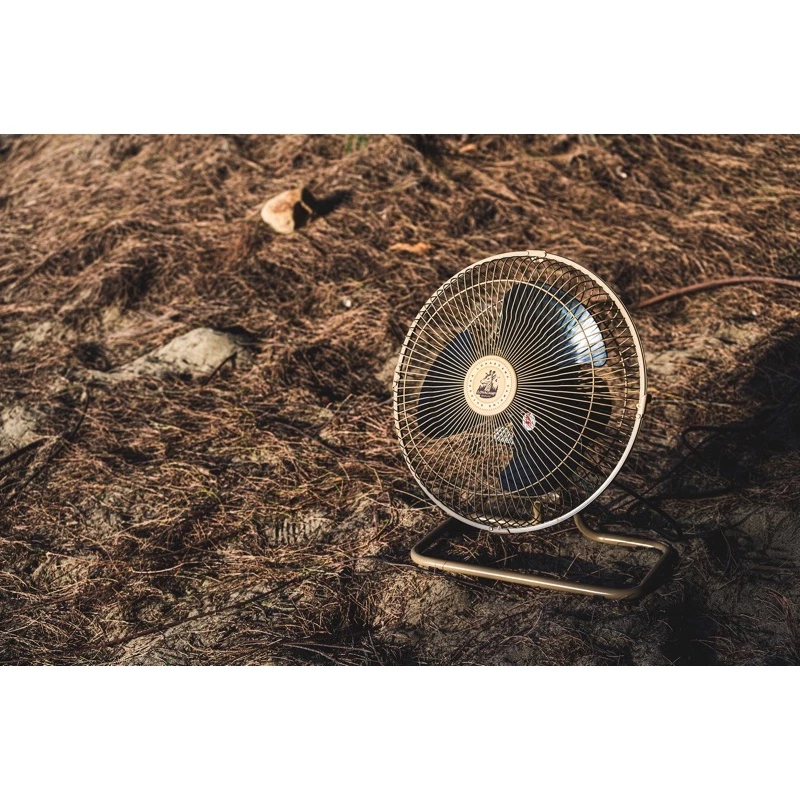 【綠色工場】樂活不露 360度 12吋靜音工業扇 戰術軍綠/沙色電扇 循環扇 電風扇 露營扇 立扇 桌扇 居家風扇