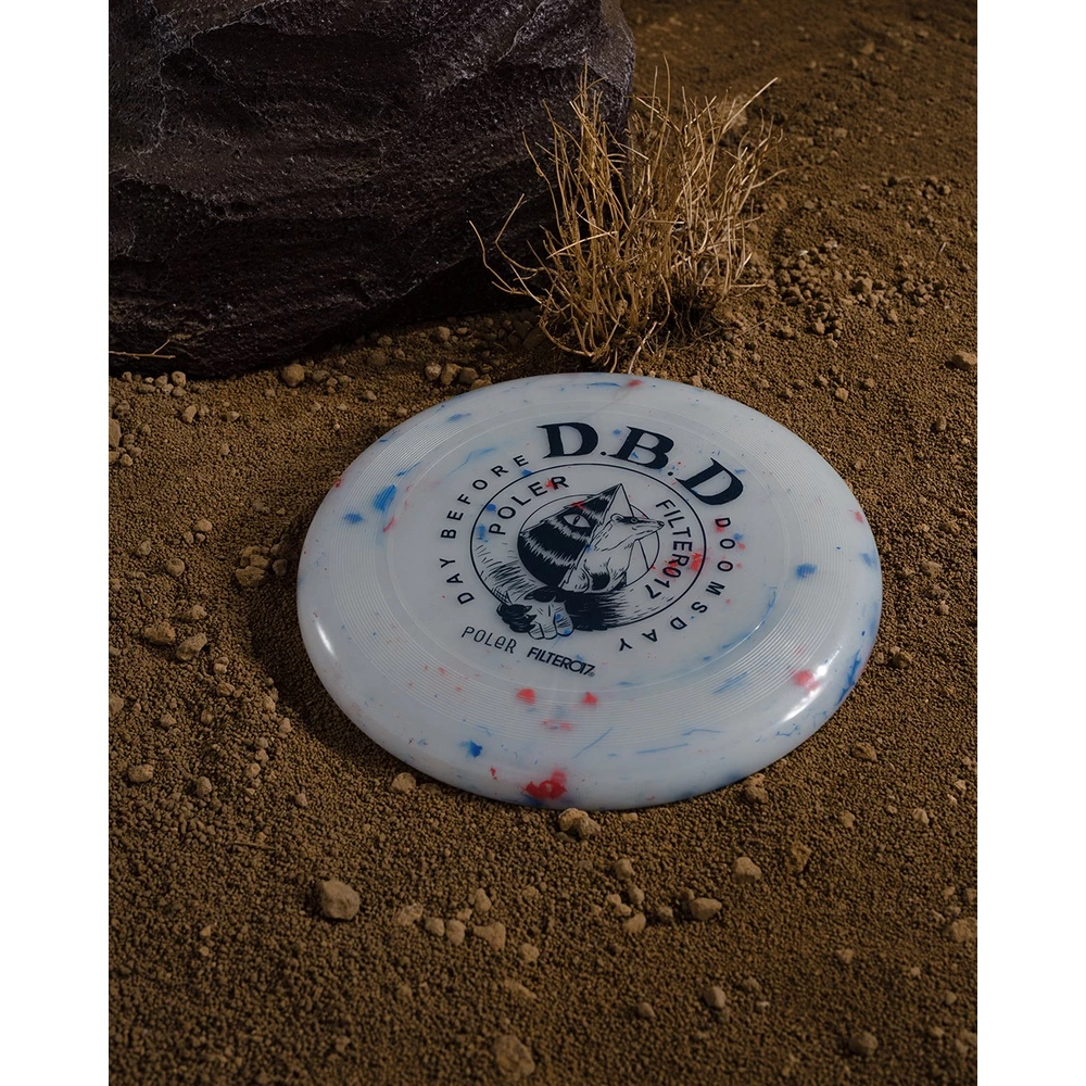 【綠色工場】Filter017® X POLeR® D.B.D Logo Frisbee 圖像運動飛盤