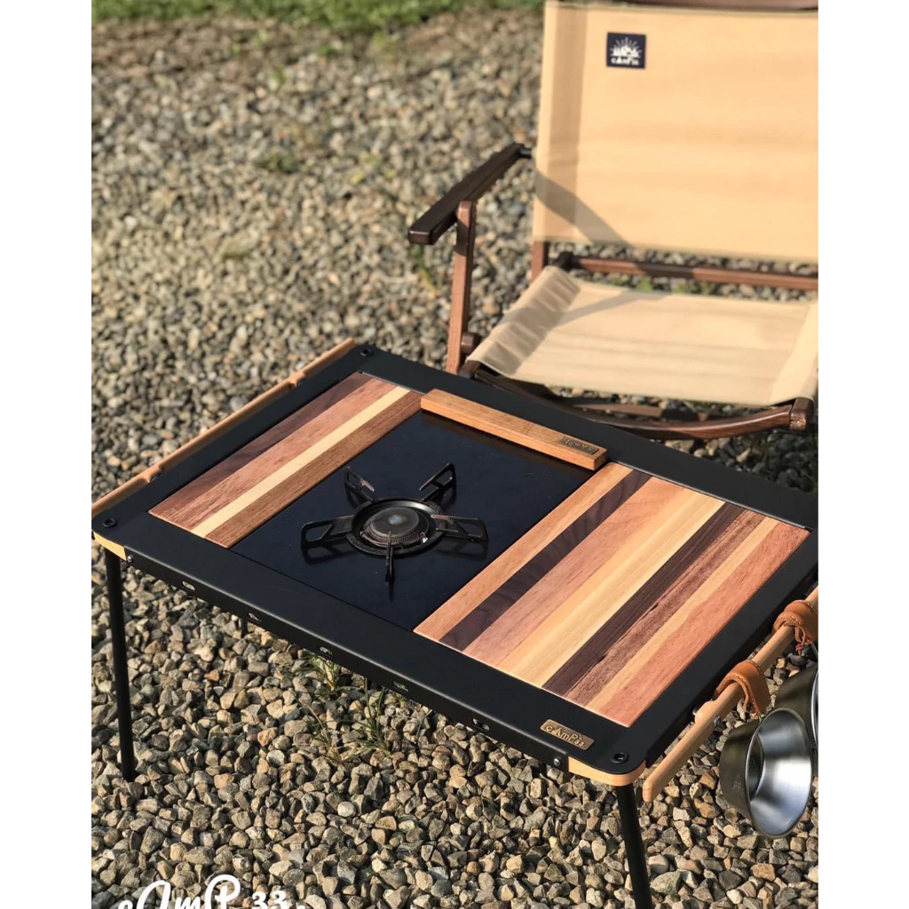 【綠色工場】cAmP33 經典工業風AIR桌單位木桌 實木桌 多功能桌 IGT 露營木桌 收納桌 摺疊桌 台灣製