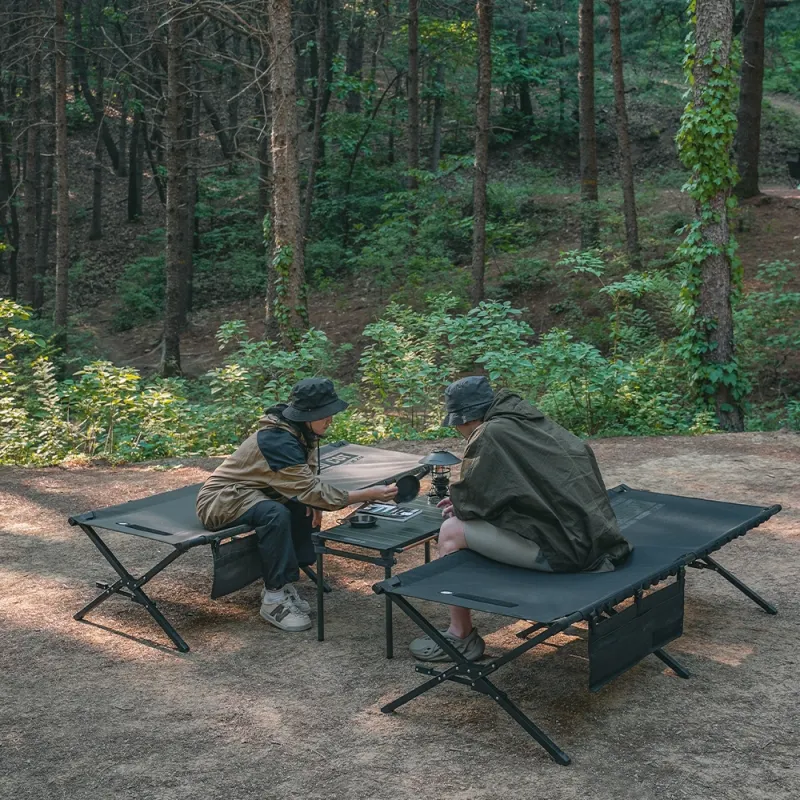 【綠色工場】KAZMI KZM 工業風行軍床MAX 露營床 折疊床 戶外 野營 行軍床 睡床 露營