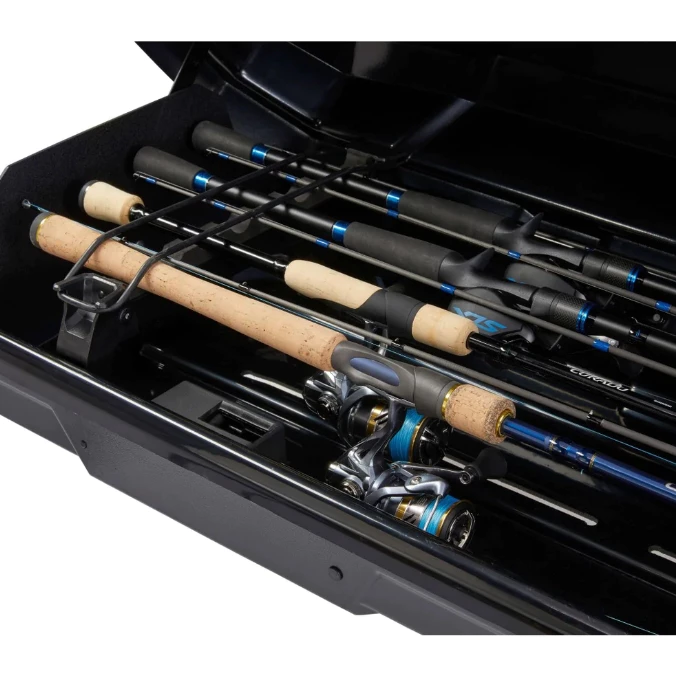 【綠色工場】YAKIMA 釣竿箱 TopWater 釣竿收納箱 車頂釣竿箱 封閉式釣魚竿盒 美國製 釣魚用品 魚竿