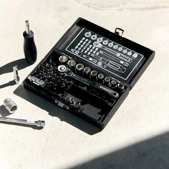 openjoynt 拓幸良品 套筒起子組【綠色工場】 露營工具組 2分棘輪板手 百年好盒/天作之盒 軍風工具組