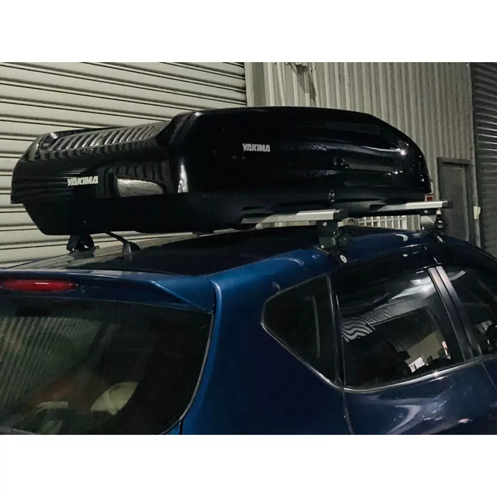 【綠色工場】YAKIMA Easy Trip 車頂箱 550L 義大利原裝進口 車頂置物箱 行李箱 車頂書包 漢堡
