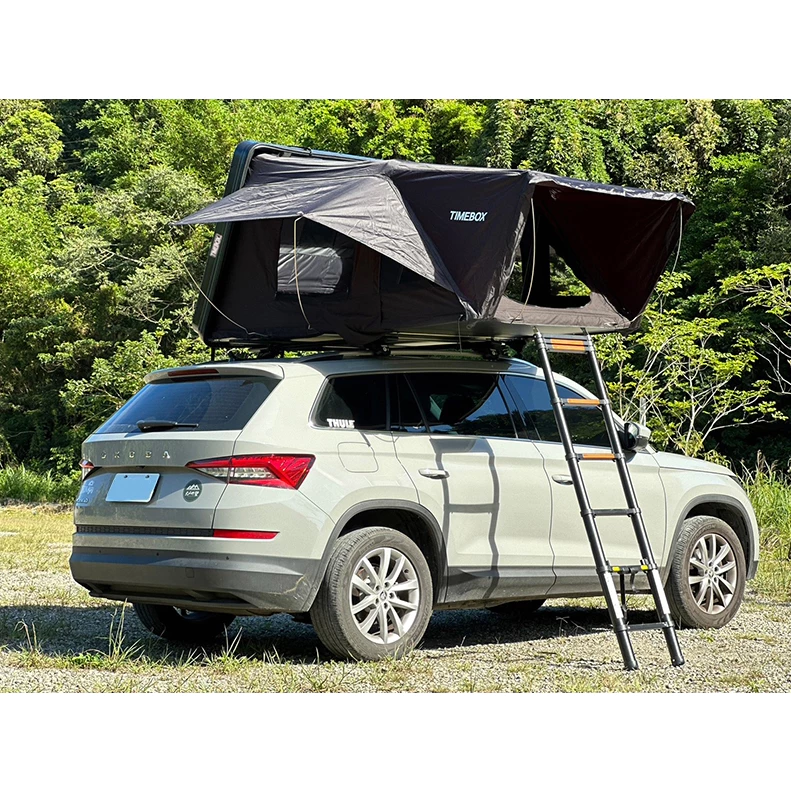 TIMEBOX TB-35 210全天候硬殼車頂帳 【綠色工場】車頂4人帳 ABS 硬頂車頂帳篷 車宿 帳棚 露營 野營