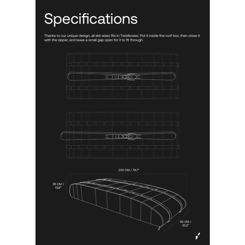 Twistboxes Gen2 520L 軟式車頂箱 【綠色工場】瑞典原裝進口 行李箱 車頂箱 折疊車頂箱 攜帶型車頂箱