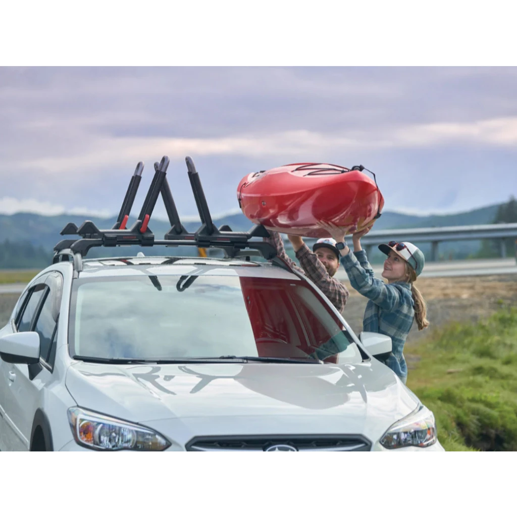 YAKIMA TimberLine FX 車頂架組合套件【綠色工場】 鏤空直桿專用 車頂橫桿 車頂架 車頂桿 保固五年