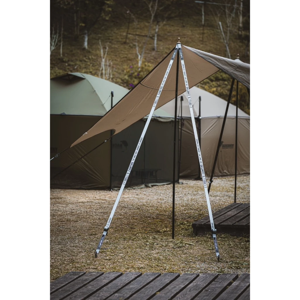 CAMPCORD 戰術營繩 2入【綠色工場】 貝爾風格露營 可調營繩 扁營繩 風格營繩 營繩 露營 戶外 野營