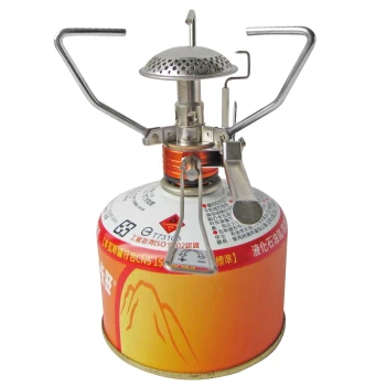 文樑 雪峰爐【綠色工場】附電子點火器 高山爐 蜘蛛爐 登山爐 瓦斯爐 台灣製 附收納盒 攻頂爐 超強火力