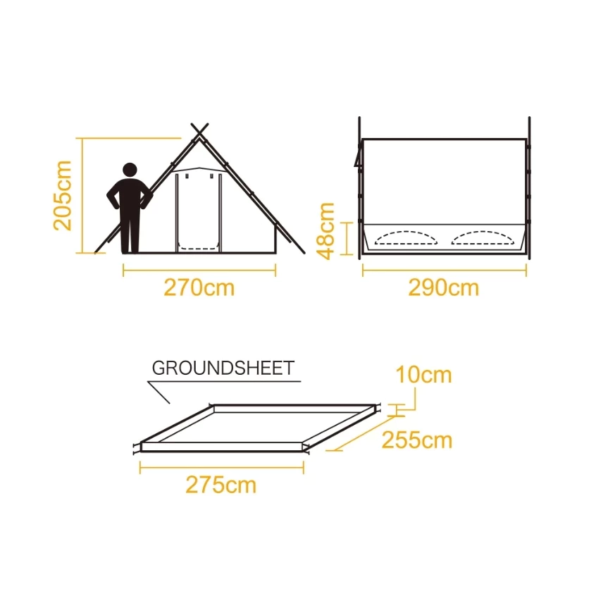 Tent-Mark PEPO 小山屋【綠色工場】 帳篷 屋脊帳 戶外帳 簡易帳 多功能帳 露營帳篷 四季帳 小川帳