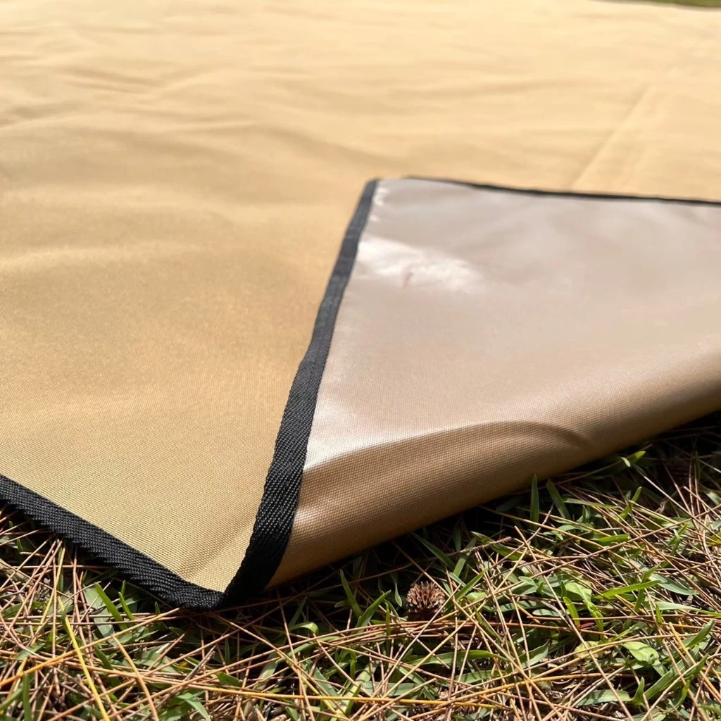 復古軍風防潮墊｜野餐墊【綠色工場】300x300cm｜MIT 軍風戰術野營地墊露營美學 防水地墊 沙色地墊 Teflon