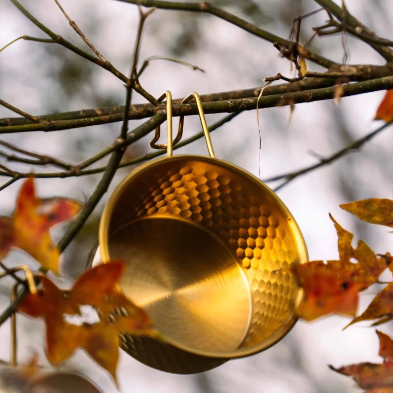 Owl Camp 不鏽鋼錘紋雪拉碗【綠色工場】雪拉杯 露營碗 飯碗/湯碗 不鏽鋼碗 可堆疊 Sierra cup