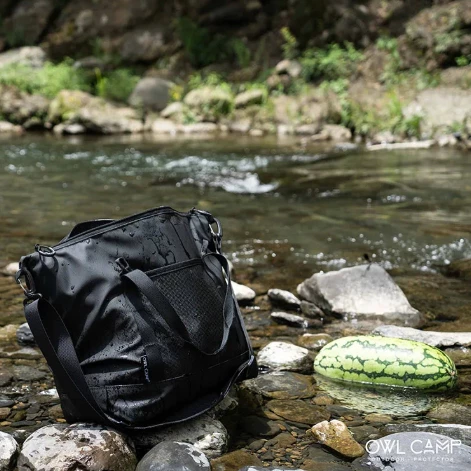 Owl Camp 變形保冷袋-城市系列【綠色工場】保冰收納袋 保溫袋 保冰袋 置物袋 掛物袋 裝備袋 手提袋