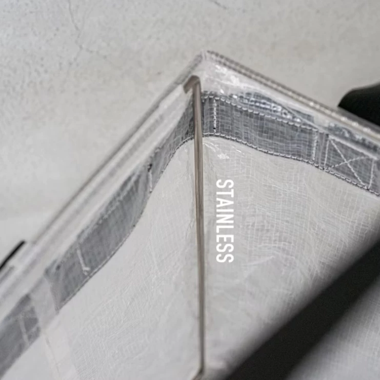 WHATNOT｜摺疊收納提籃【綠色工場】ONE TOUCH BUCKET CLEAR 手提袋 置物袋 裝備袋 收納袋