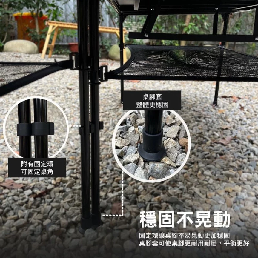 WILD CHIEF 荒野戰術積木桌-旗艦組【綠色工場】IGT單位桌 鋁合金桌 露營桌 收納桌 附收納袋