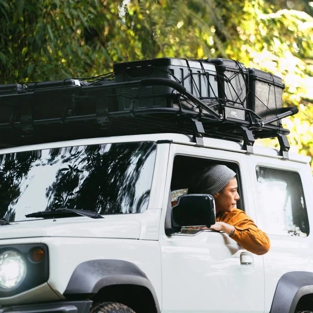 3D 雨槽式專用型車頂行李【綠色工場】Town ace Jimny可安裝 頂行李盤 置物盤 置物籃 車頂盤 車頂籃