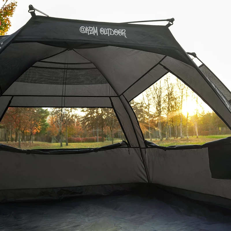 KZM 硬派速搭沙灘帳【綠色工場】速開帳 秒開帳 野餐帳 沙灘帳 附收納袋 kazmi K251T3T02