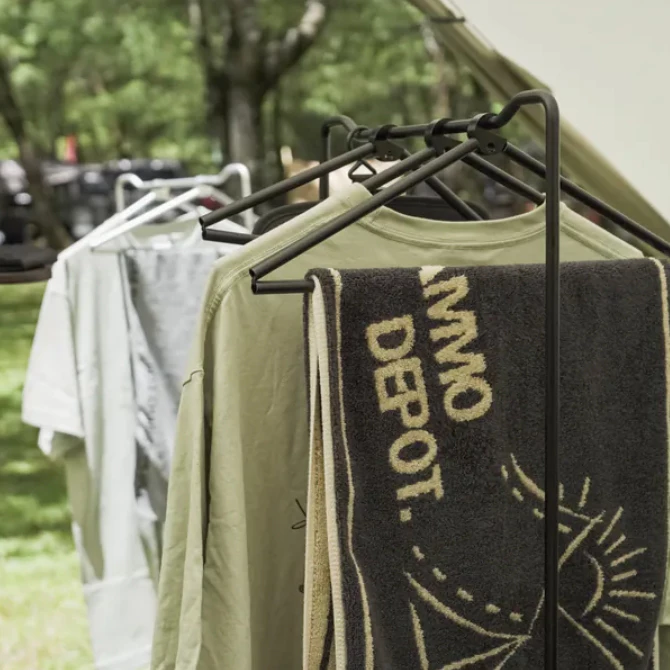 Offline 向量 y 衣架【綠色工場】衣掛架 摺疊衣架 行旅行衣架 曬衣 晾衣 曬衣架 掛勾 居家 出遊 登山 露營