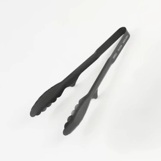 IDEA SEKIKAWA 24cm省力夾【綠色工場】 日本燕三条製 BLACK 露營餐具 炊具 夾子 烤肉夾 燒烤夾