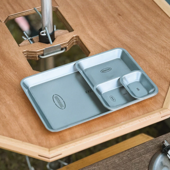 KINOX 煮飯神器餐盤【綠色工場】韓國製 不鏽鋼盤 餐盤 料理盤 菜盤 盤子