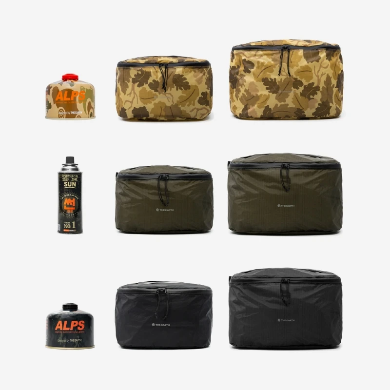 【the earth】 CORDURA Trail D 機能收納袋 L/M