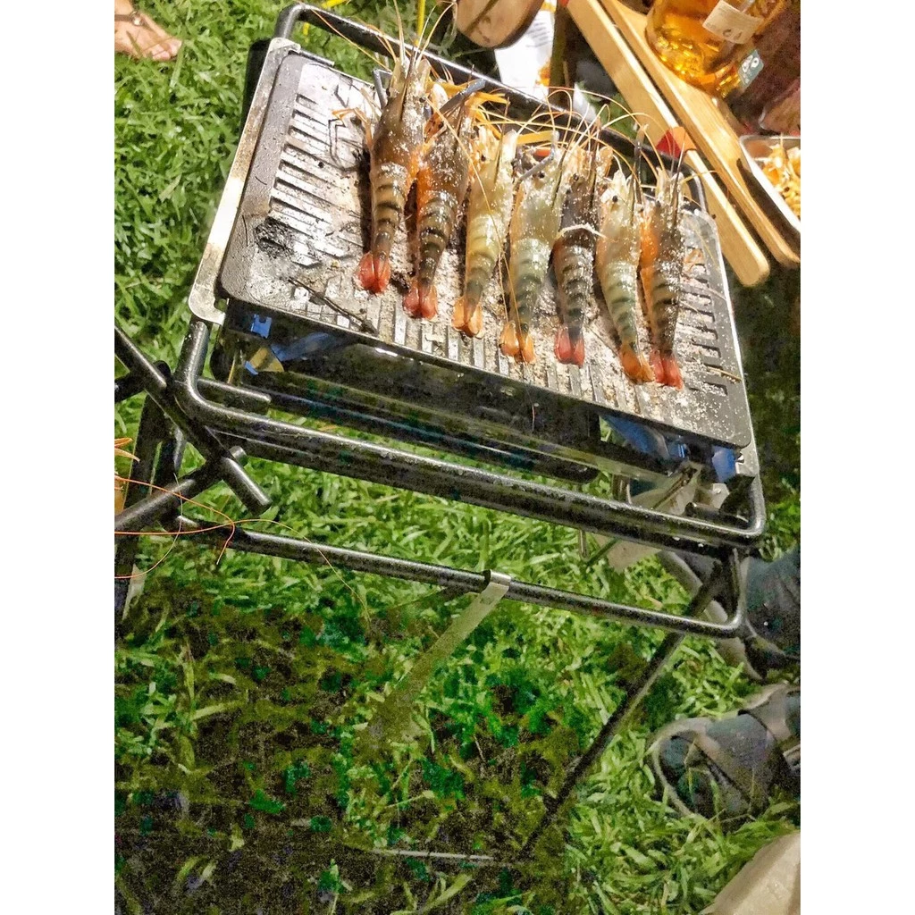 【綠色工場】鐵 鉄 Iron Work 多功能鐵架組(方型) 野炊用具 鐵件 鑄鐵架 柴燒架 鍛鐵桌 露營鐵器 鑄鐵風格