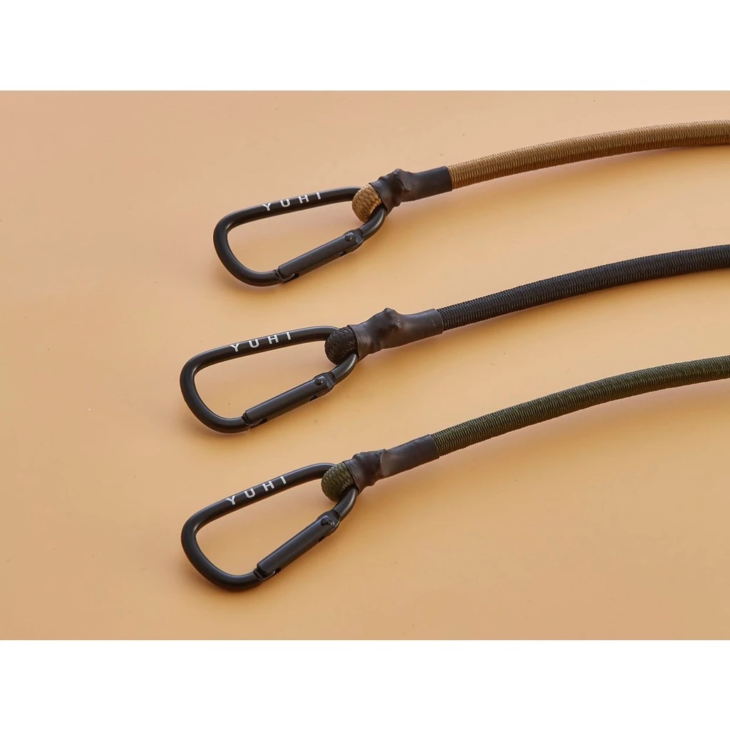【綠色工場】橙光 YUHI 雙D扣彈力繩 彈力繩 露營實用小物 可當水線 彈性勾 彈性繩 固定繩 延伸固定 露營小配件