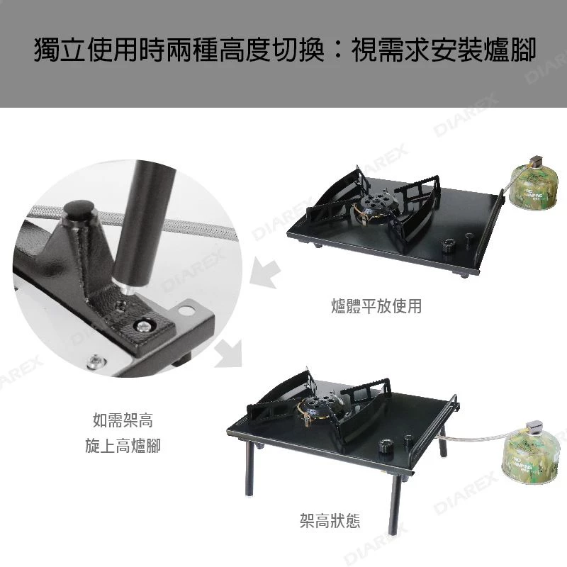 【綠色工場】Pro Kamping領航家 黑騎士單口爐 IGT一單位 瓦斯爐 高山瓦斯爐 戶外露營野炊 韓國製