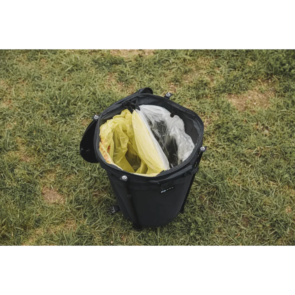 WAQ 多功能垃圾桶【綠色工場】收納桶 置物桶 收濕帳桶 洗衣桶 多功能摺疊桶 防水磁吸 Trash Box