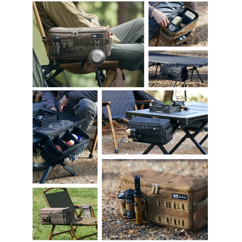 WAQ 防撞收納包【綠色工場】 多功能收納袋 SIDE GEAR BOX 置物袋 戰術收納 椅側邊袋 軍風風格