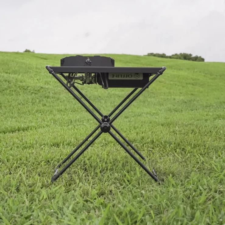 Offline 向量 x 一單位邊桌【綠色工場】X架 IGT單位架 置物架 瀝水架 台灣製 附收納袋 鋁合金製