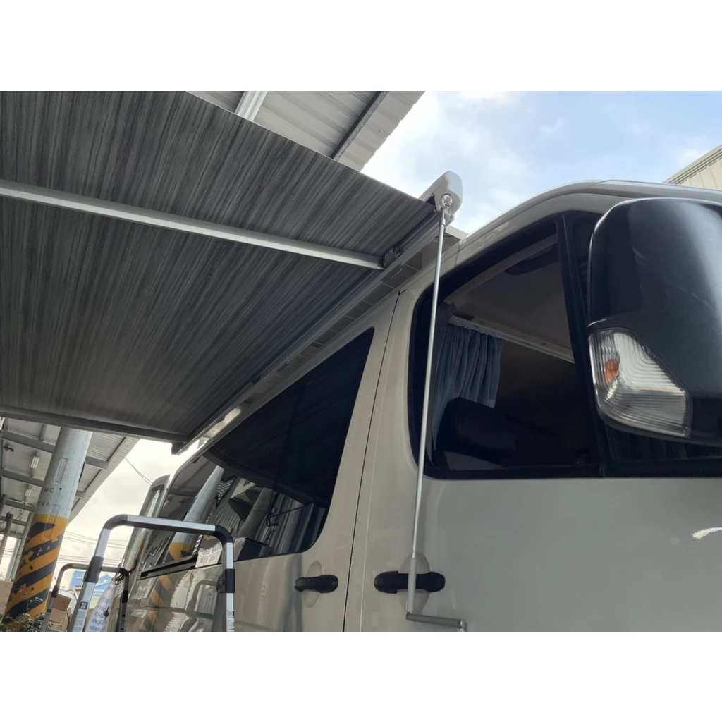 FIAMMA F45S 車邊帳 350 【綠色工場】限量白色 車邊帳篷 天幕 客廳帳 遮陽帳 露營車 車頂架 車宿 車泊