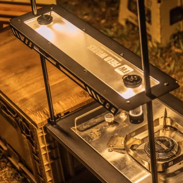 FIELD WORKS 鐵件系列 鐵橋光板 【綠色工場】Goal Zero專用 層板架 層架 黑鐵桌 IGT桌 一單位桌