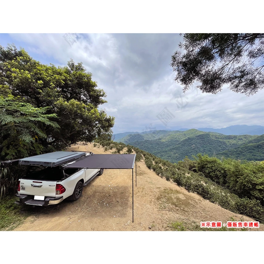 【綠色工場】TIMEBOX 輕量黑化車邊帳 車邊帳 車邊帳篷 天幕 客廳帳 遮陽帳 露營車 帳篷 炊事帳 休旅車