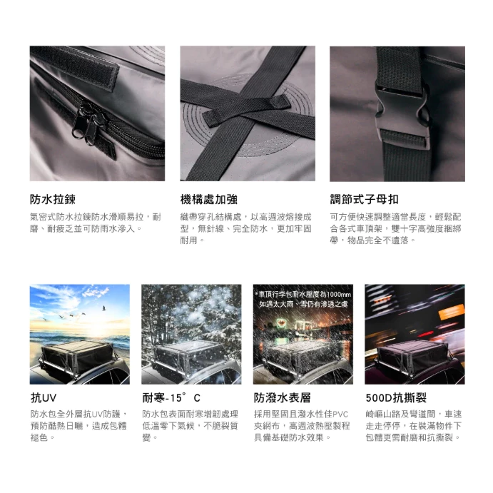 3D 多功能車頂行李包【綠色工場】 軟式行李袋 車頂軟包 收納袋 裝備袋 防水軟包 防水袋 露營 行李包