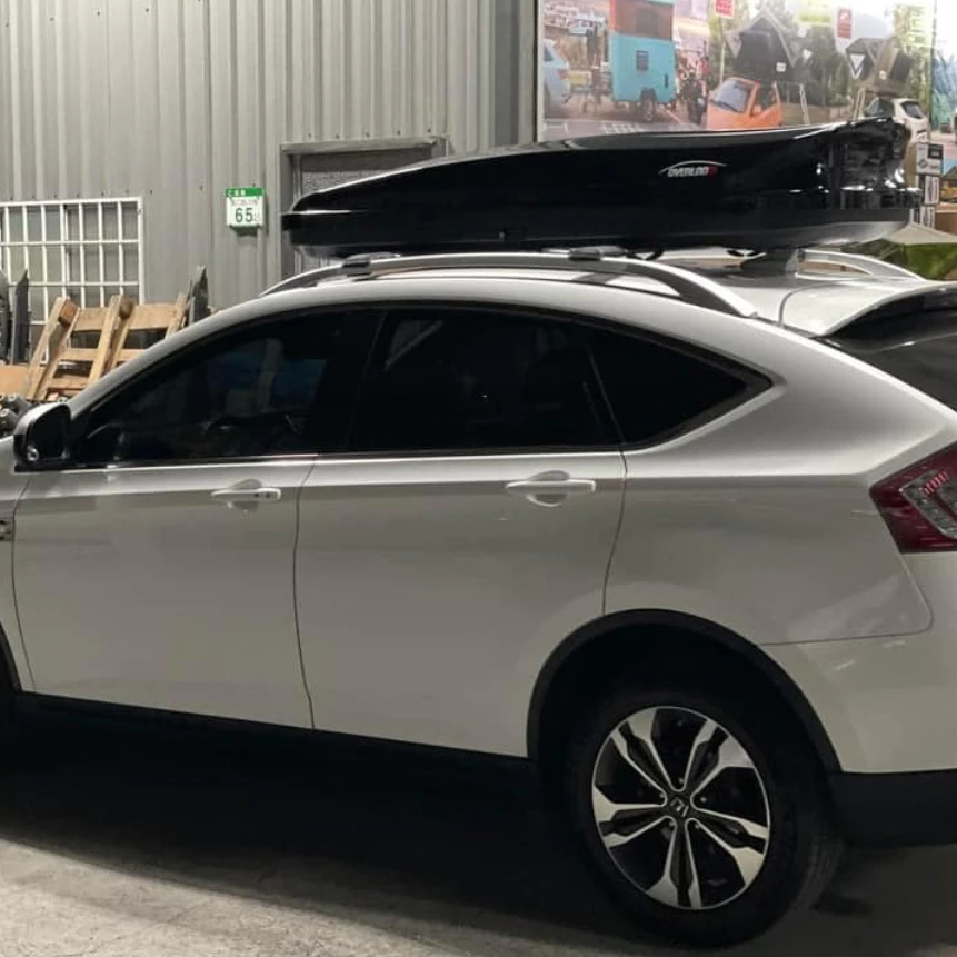 Overlook V3 雙系統/鑰匙車頂行李箱 【綠色工場】450L 雙開快拆夾具 車頂箱 車頂置物箱 行李箱 車頂漢堡