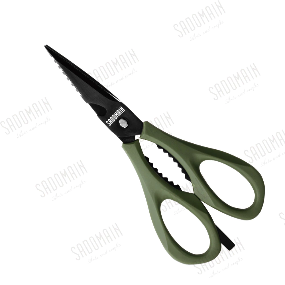 【綠色工場】仙德曼 Sadomain 露營專用多功能鈦廚剪 - KN493 料理剪 不鏽鋼剪 剪刀 可分離刀具