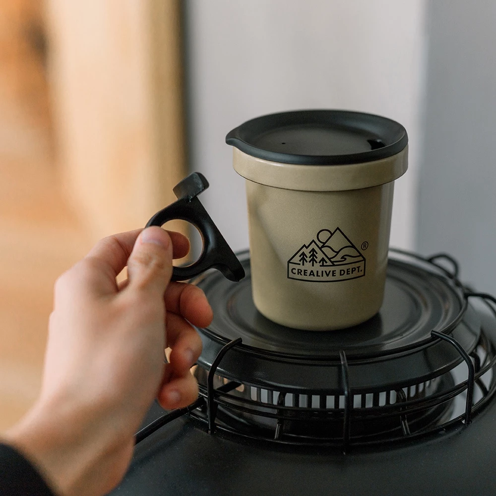 【綠色工場】Filter017 x ovject Enamel Hook Mug 聯名搪瓷琺瑯杯 軍風 水杯 馬克杯