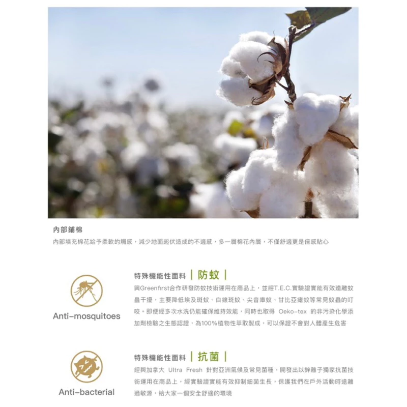 【綠色工場】Lumikenkä 露米 秘密花園野餐墊(抗菌防蚊) 室內墊 地墊