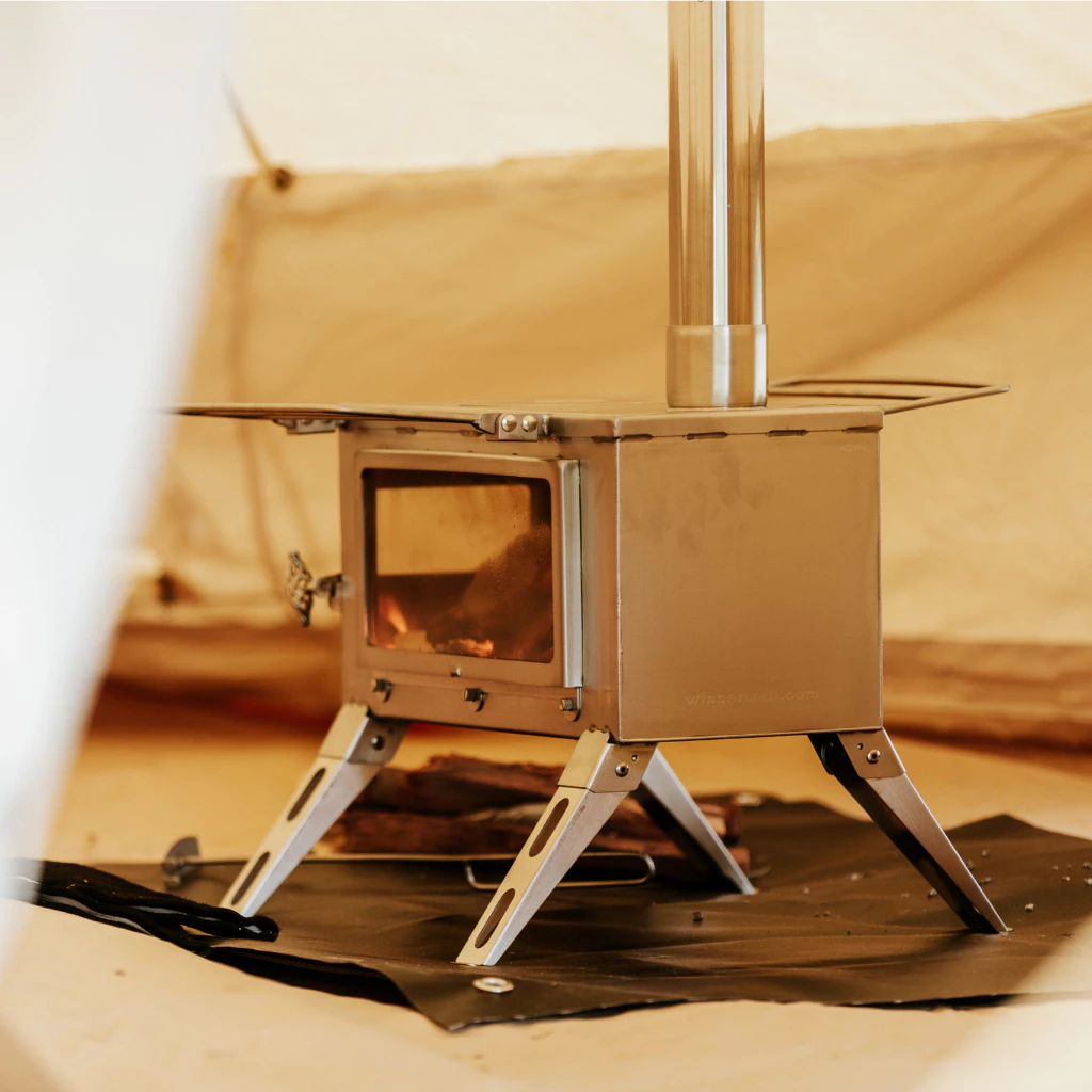 【綠色工場】WINNERWELL NOMAD VIEW STOVE 游牧人育空爐M號 柴盧 不鏽鋼火爐