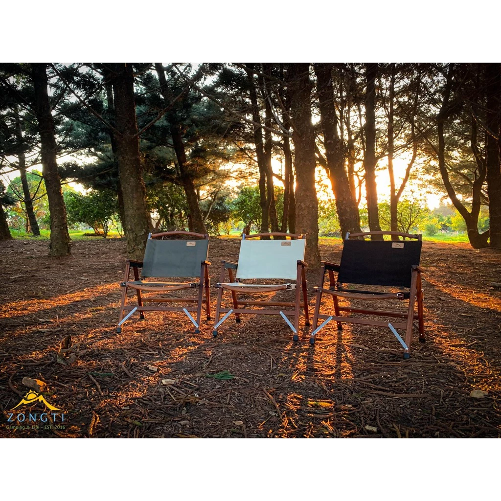 【綠色工場】ZONGTI 原木皇后椅 QUEEN CHAIR - 柚木黑白 藍 紅 綠 武椅 摺疊椅 休閒椅 導演椅