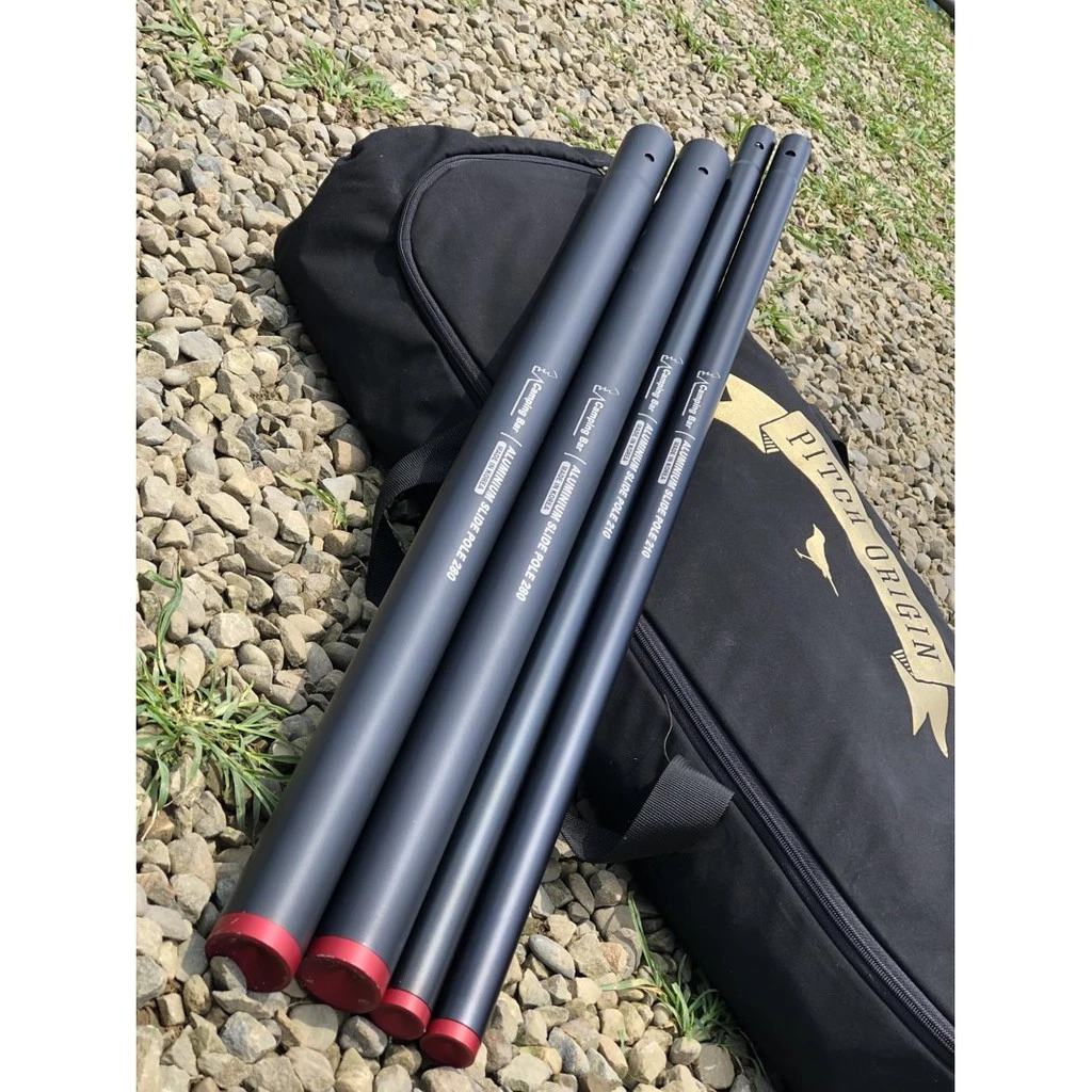 【綠色工場】韓國製CampingBar 高強度加厚6061鋁合金伸縮營柱 280cm 鋁合金營柱 天幕營柱 帳篷營柱